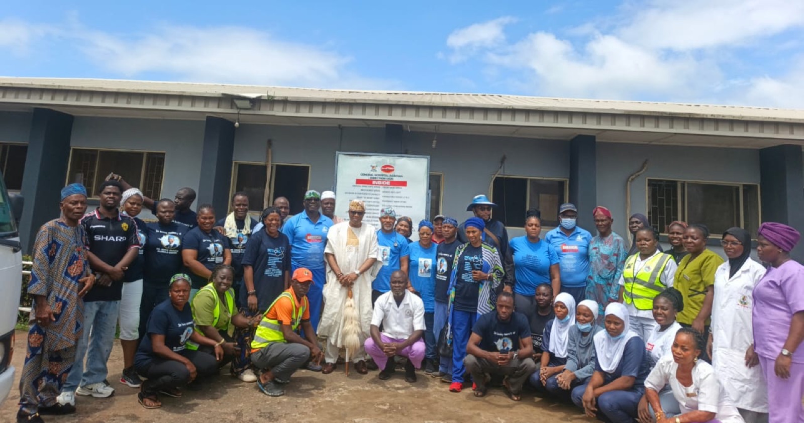 The full volunteer team of the Agbowa-Ikosi Free Medical Mission, July 2026