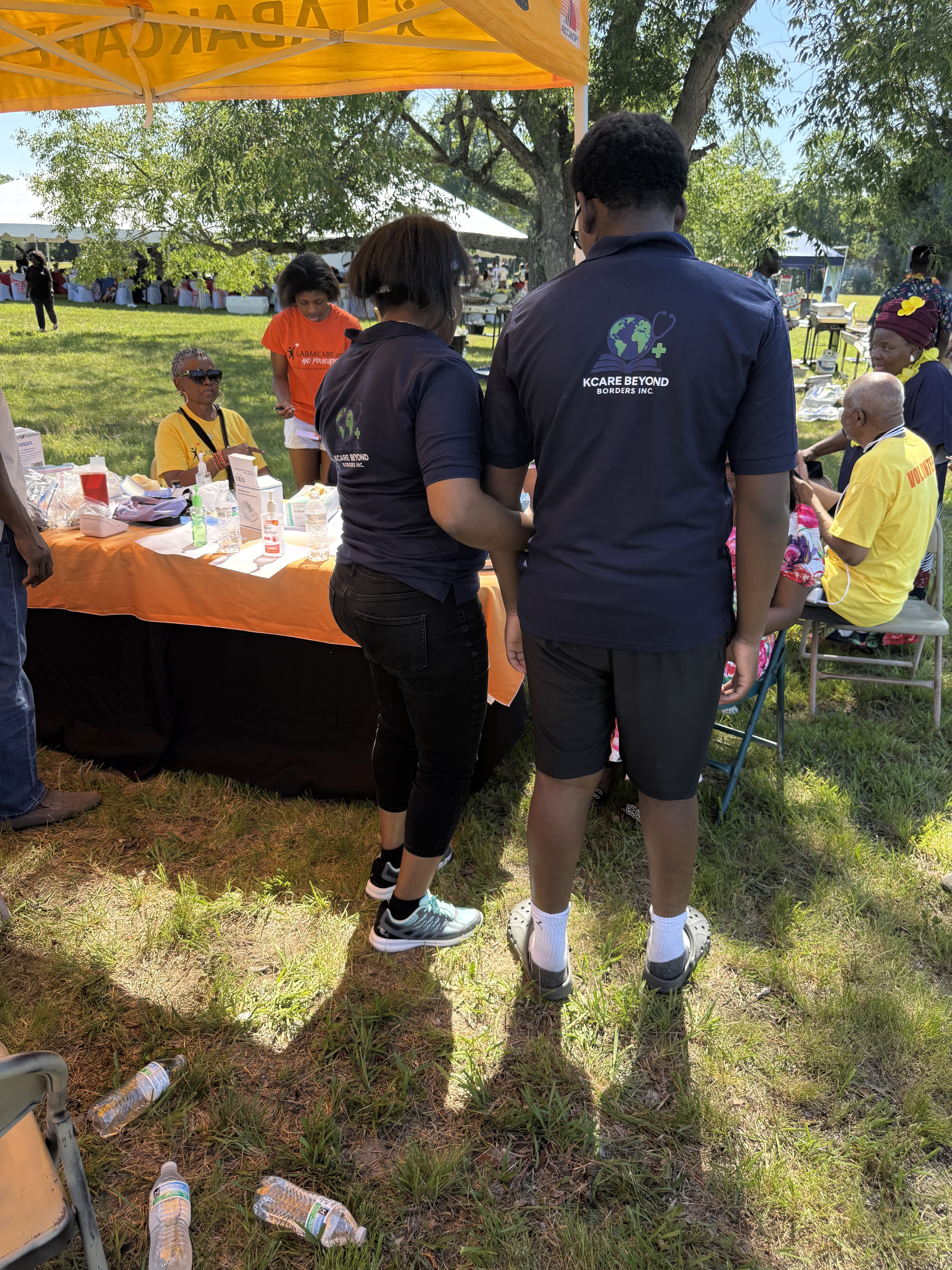 LabaKCare and KCare Beyond Borders joint outdoor outreach event, June 2026