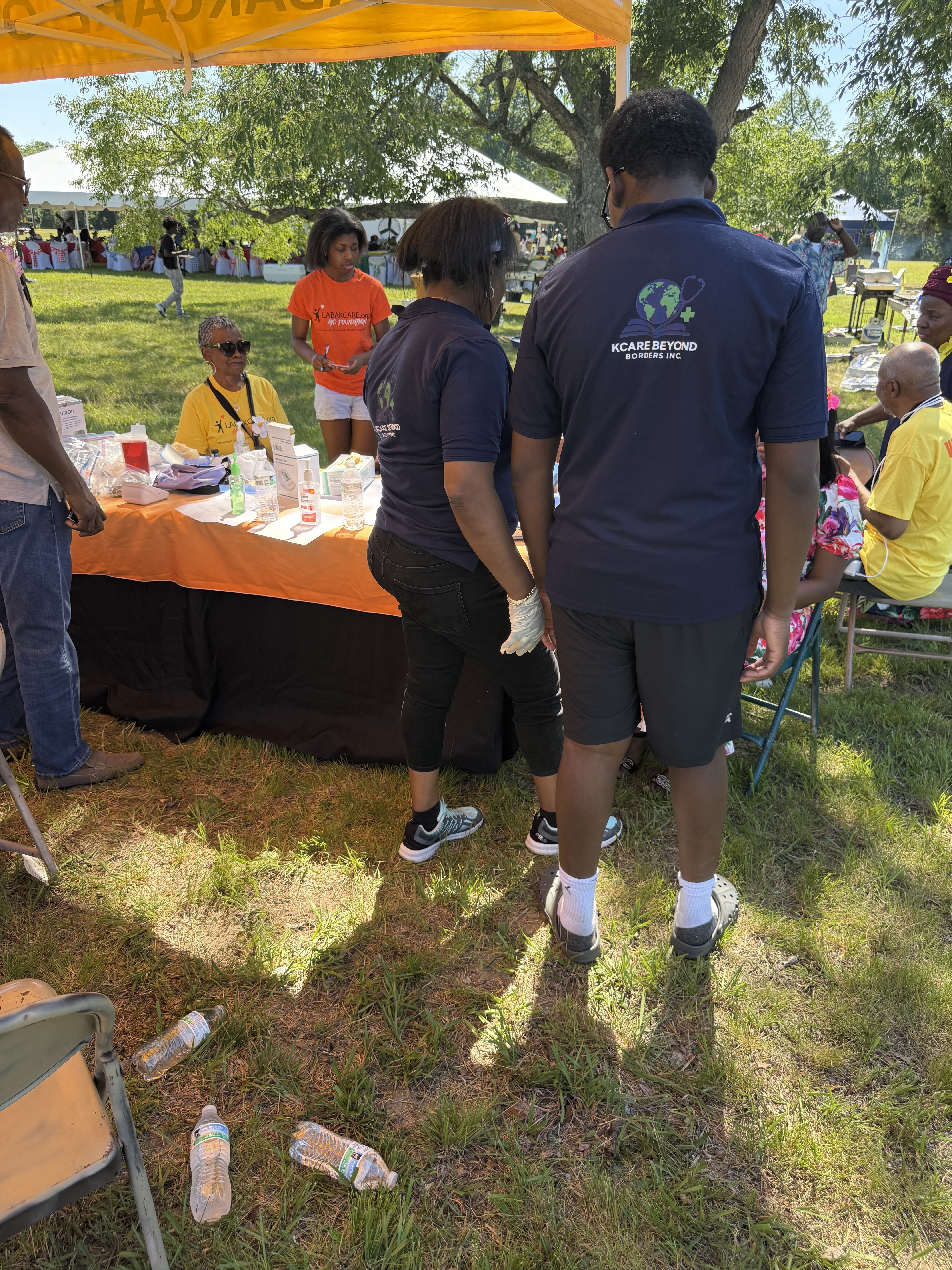 KBB and LabaKCare joint outdoor community outreach, June 2026