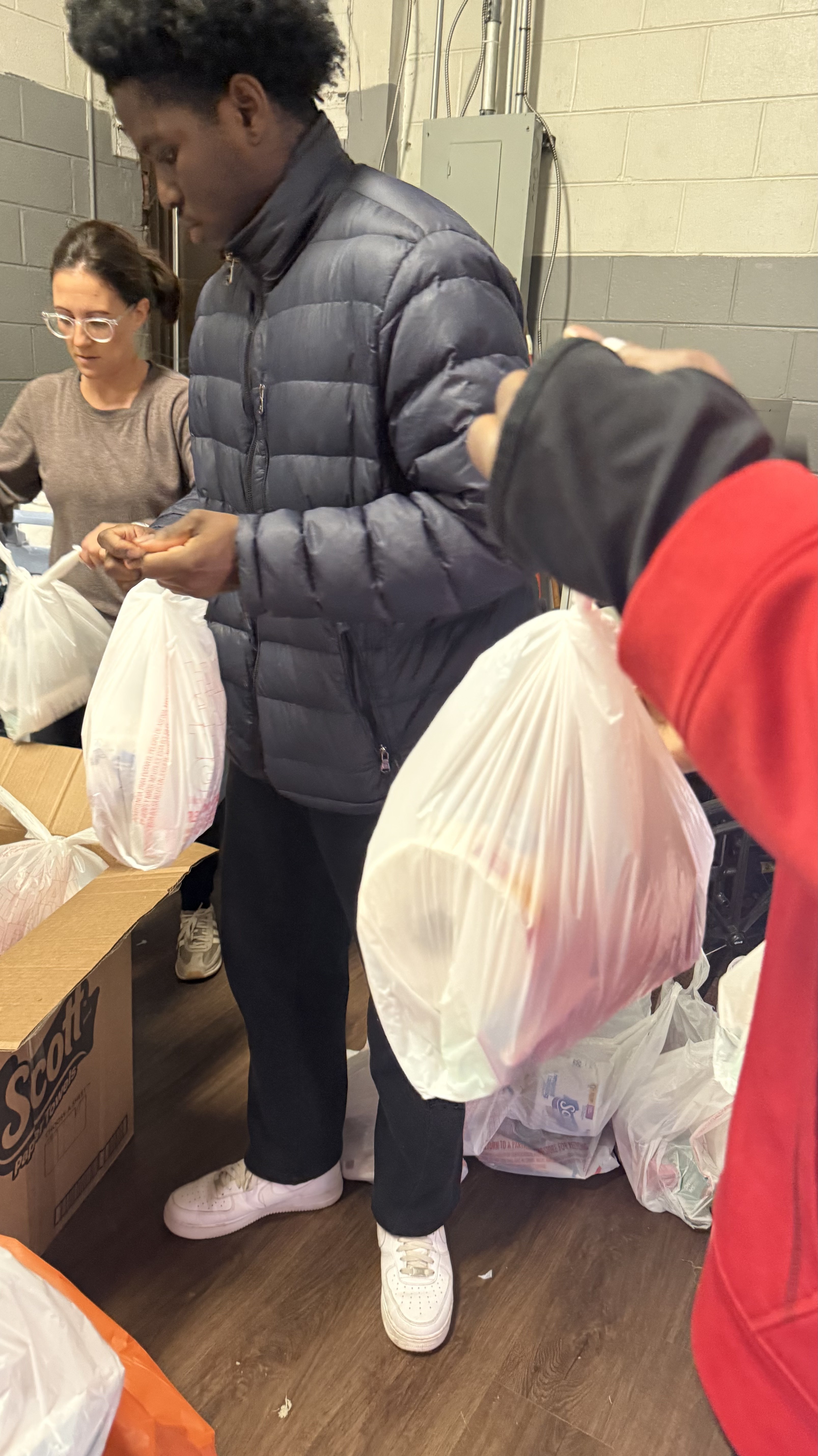 KBB volunteers at Winter Community Outreach, December 2025