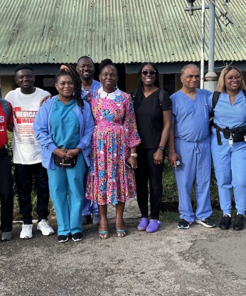KCare Beyond Borders 2024 mission team in Nigeria