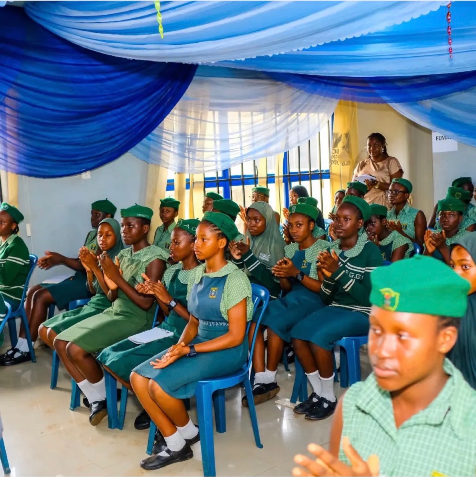 Students of Federal Government Girls' College at KBB's 2026 health education session